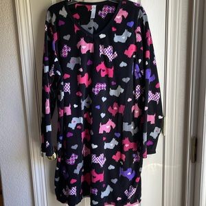 NWOT SIMPLY BASIC SOFT FUZZY  PJ NIGHTSHIRT SZ 2X/3X